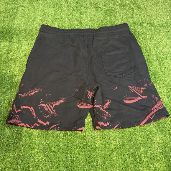 Men's Venum x UFC Fight Week 2.0 Cotton Sweat Shorts Size XL Black/Red Brand New - Picture 6 of 6